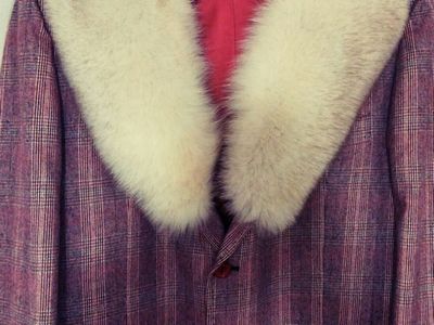 Coat with sleeves shirt, typical of Neapolitan tailoring, with real mink coat