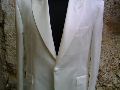Ceremonial blazer silk and cashmere